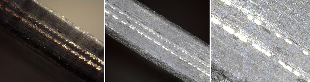 Figure 5. Magnified Cross Sections of Multifunctional Material (Source: H. R. Luzetsky).