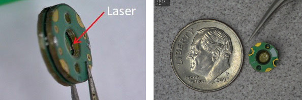 Figure 5. Radially Fired Laser (Source: S. Redington).