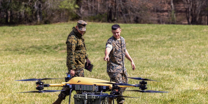 ULS-A_Image U.S. Marine Corps photo by Lance Cpl. Kayla LeClaire (https://www.dvidshub.net/image/7714374/tactical-resupply-uas-demonstration)