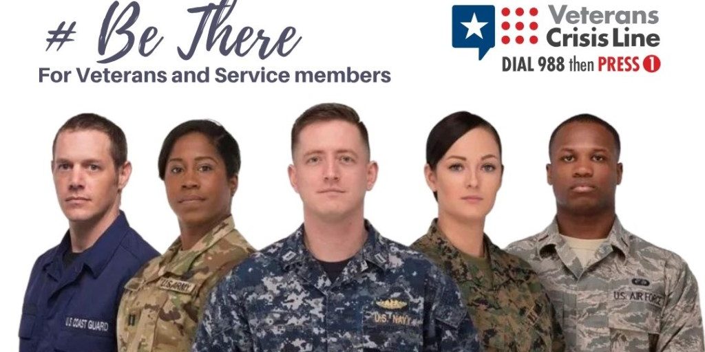 Veterans Crisis Hotline 1-800-273-8255